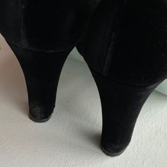 Paul Smith velvet peep toe heels - Picture 4 of 11